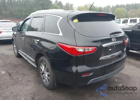 2013 Infiniti Jx35 z USA, uszkodzony, nr VIN 5N1AL0MM2DC326276